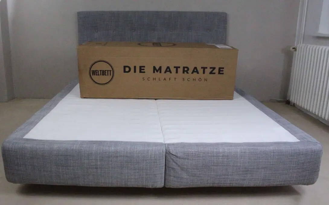 DIE MATRATZE von Weltbett in der Lieferbox